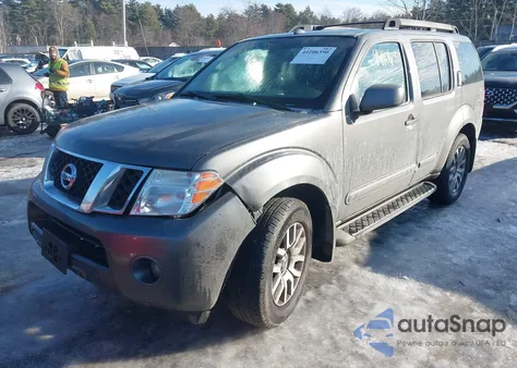 2008 Nissan Pathfinder Se V8 z USA, uszkodzony, nr VIN 5N1BR18B28C617660